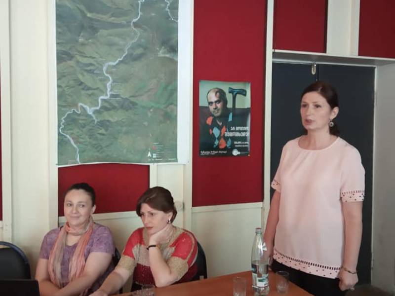 მერიის ორგანიზებით ჩატარდა შეხვედრა თემაზე:  ალკოჰოლისა და თამბაქოს ადამიანისთვის მავნე...